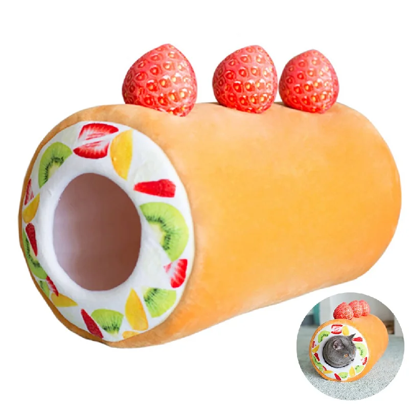 Cake Shape Cat Bed