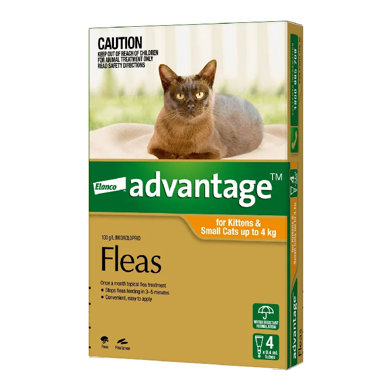 Advantage Flea Treatment for Kittens & Small Cats 0-4kg