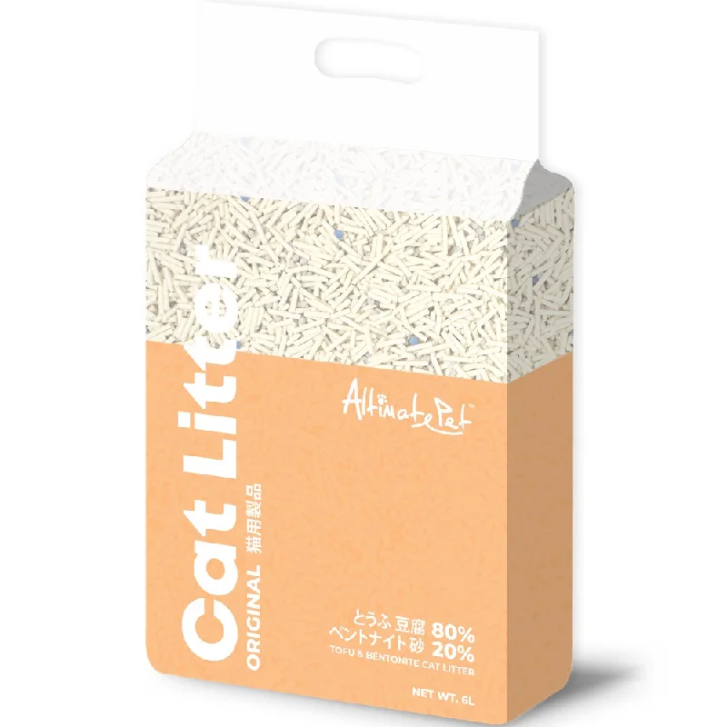 BUNDLE DEAL: Altimate Pet Original Tofu & Bentonite Clumping Cat Litter 6L