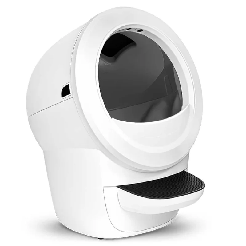 Automatic Litter-Robot 4, Self Cleaning Litter Box, White