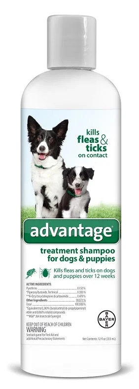 Advantage Treatment Shampoo for Dogs and Puppies