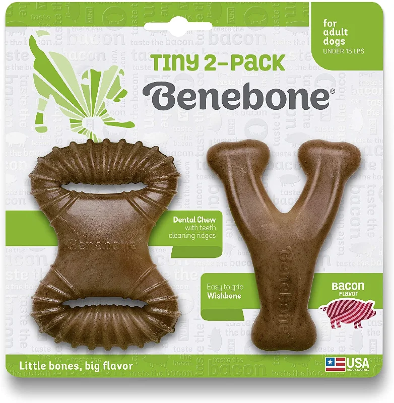 BENEBONE ADULT TINY 2 PK Dental Chew Wishbone