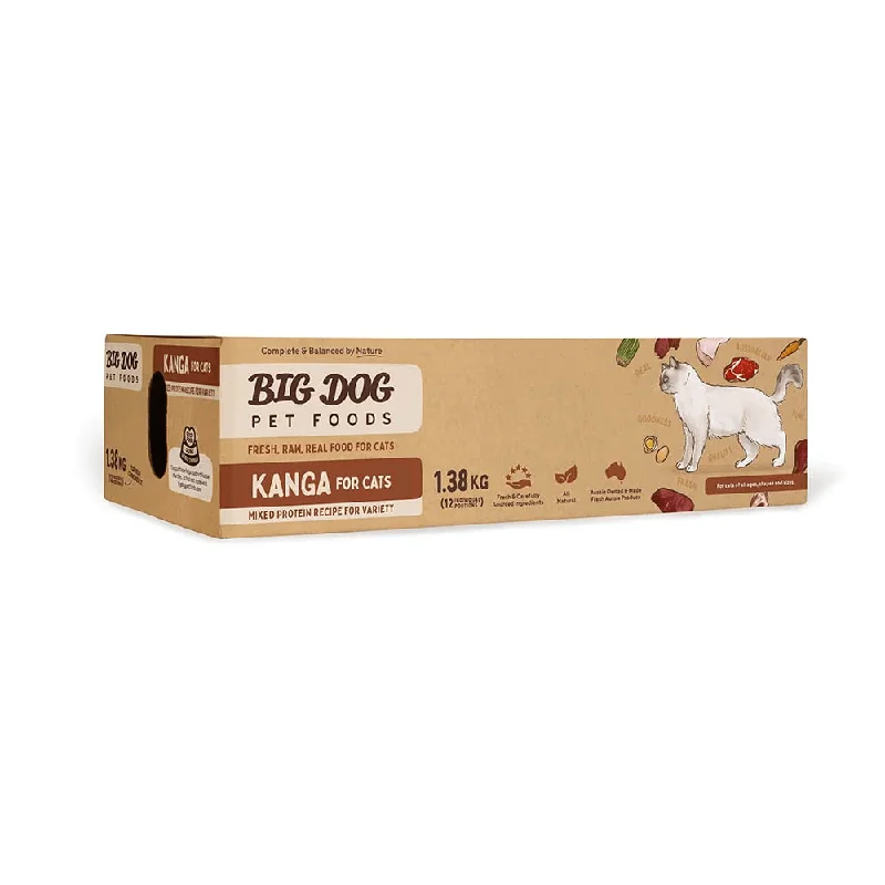 Big Dog Barf Kangaroo Raw Cat Food 1.38KG