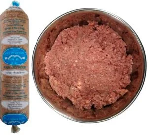 Blue Ridge Beef Turkey with Bone Grain-Free Raw Frozen Chub Dog and Cat Food