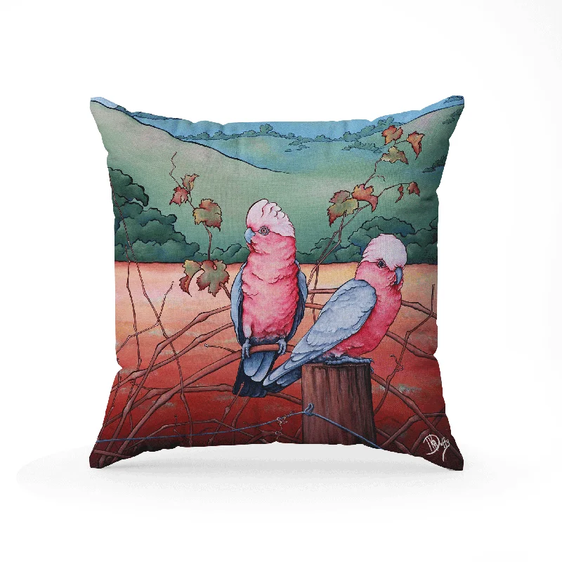 Chilled Rosé Square Cushion Cover