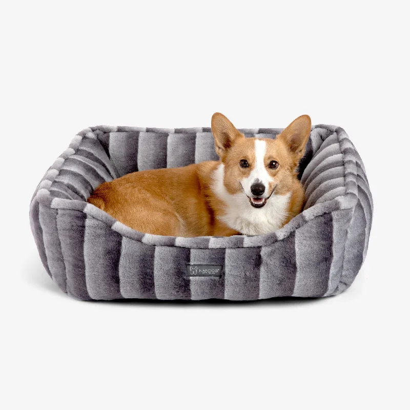 Super Cloud Reversible Dog & Cat Bed -  Chinchilla