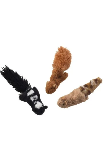 Ethical Pet SPOT Skinneeez Forest Creatures Cat Toys