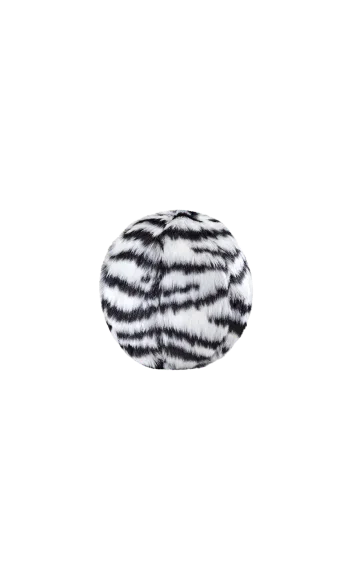 Fluff & Tuff Zebra Ball