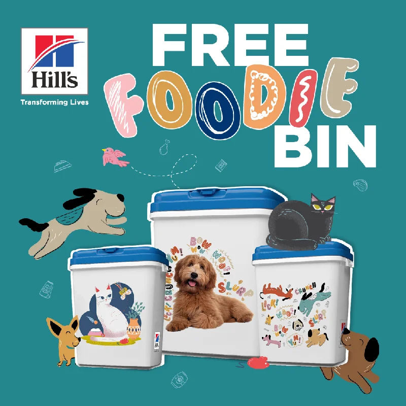 FREE Hill's Cat Food Bin