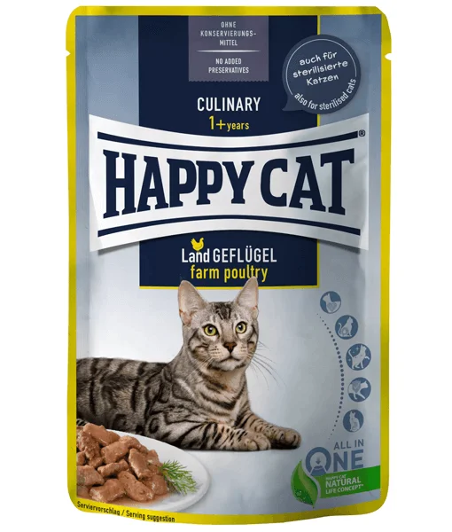 Happy Cat - Culinary Farm Poultry 85g