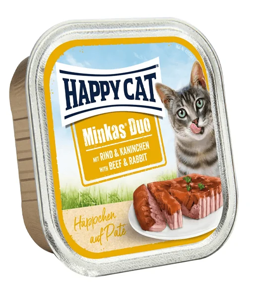 Happy Cat Minkas Duo Beef & Rabbit 100g