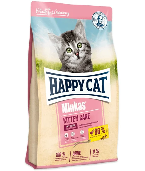 Happy Cat - Minkas Kitten Care Poultry (1.5 Kg-10 KG )