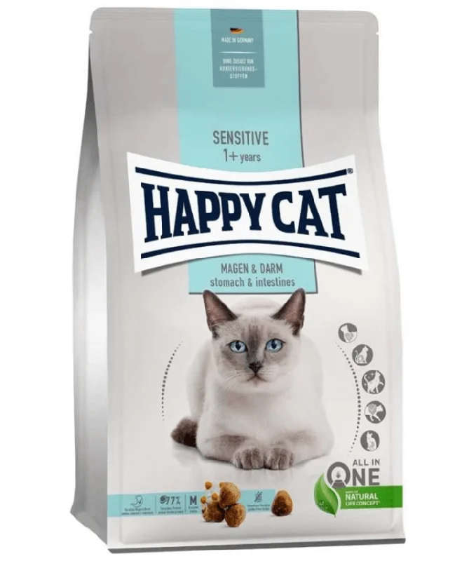 Happy Cat Sensitive Stomach & Intestines Duck 1.3kg