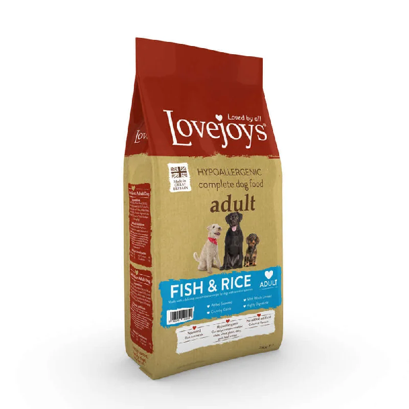 Lovejoys Fish Hypoallergenic Complete Adult Dog Food