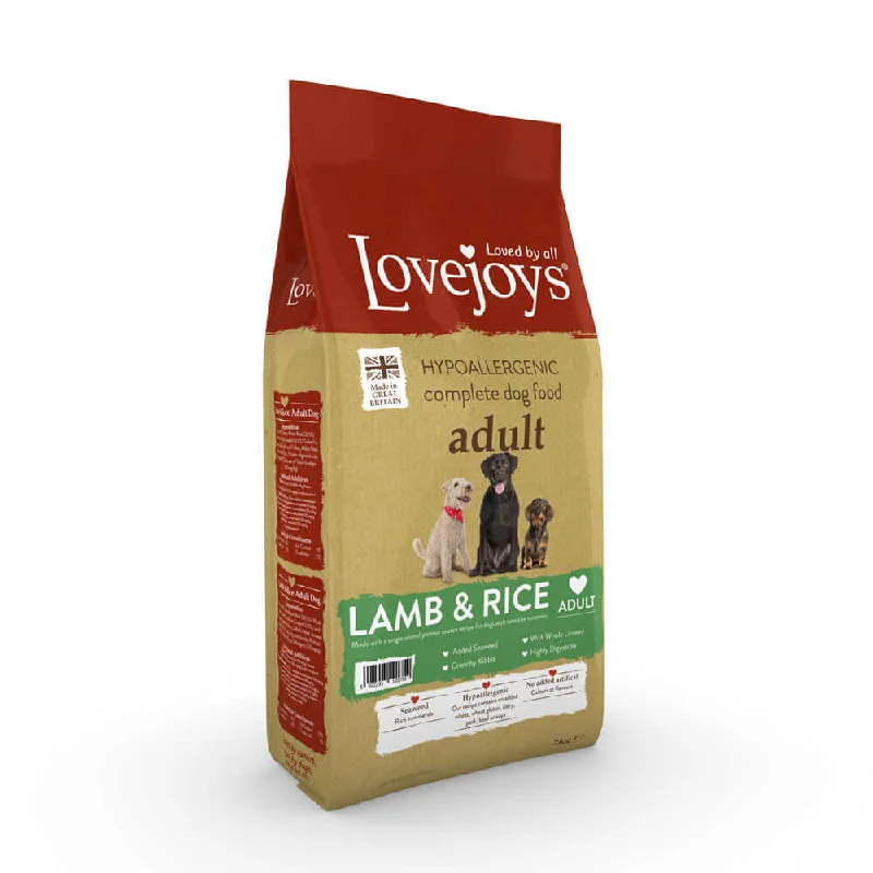 Lovejoys Lamb Hypoallergenic Complete Adult Dog Food