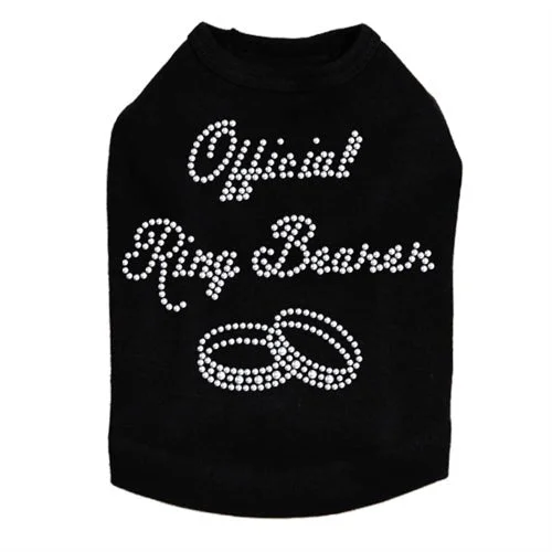 Official Ring Bearer Dog Tank- Many Colors