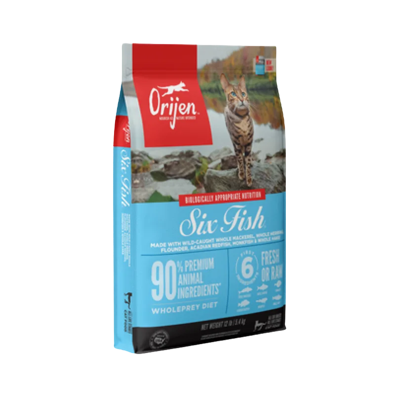 Orijen Six Fish Grain-Free Formula Dry Cat Food