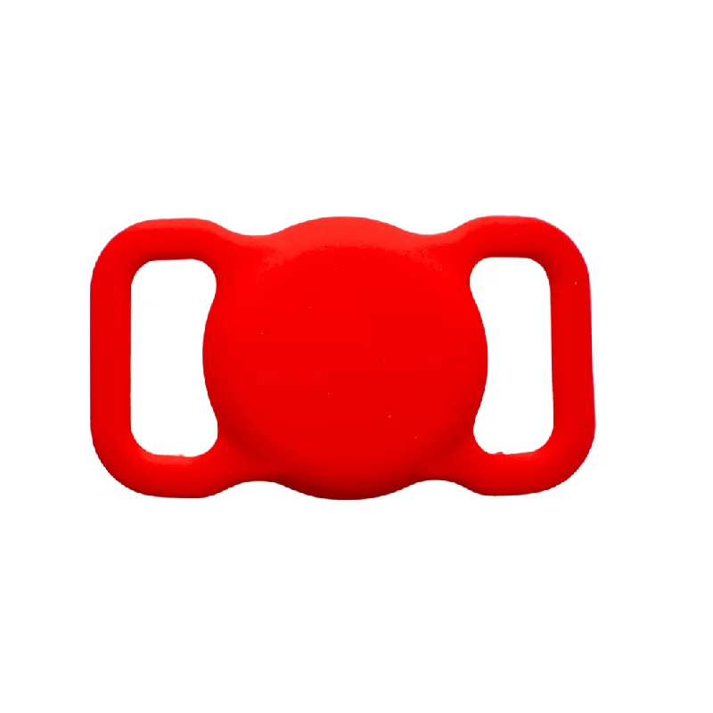 Pet AirTag Holder - Red (M/L + Harnesses)