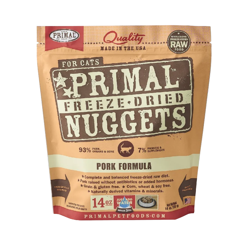 Primal Nuggets Pork Formula Freeze-Dried Cat Food