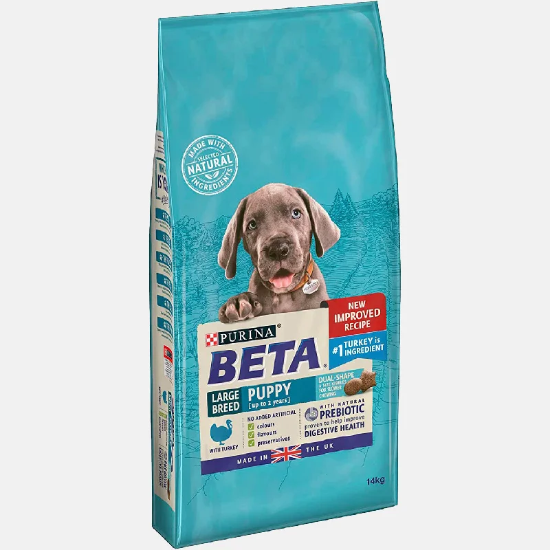 Purina Beta Puppy Large Breed Dry Dog Food with Turkey