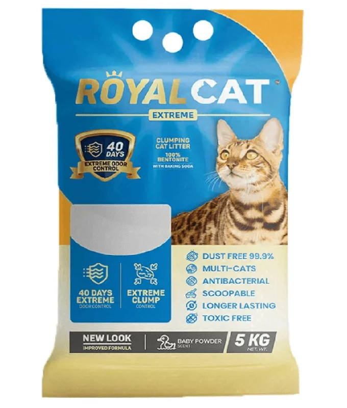 Royal Cat Cat Litter Baby Powder Scent Odor Control 5kg-10kg