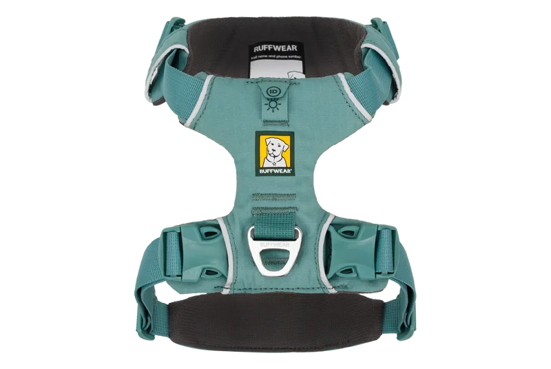 Ruffwear Front Range Dog Harness in River Rock Green