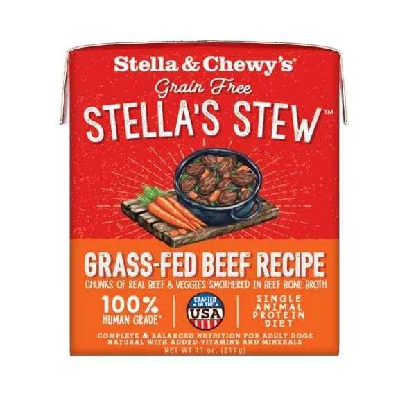 Stella & Chewy's Grass-fed Beef Dog Stew 11oz