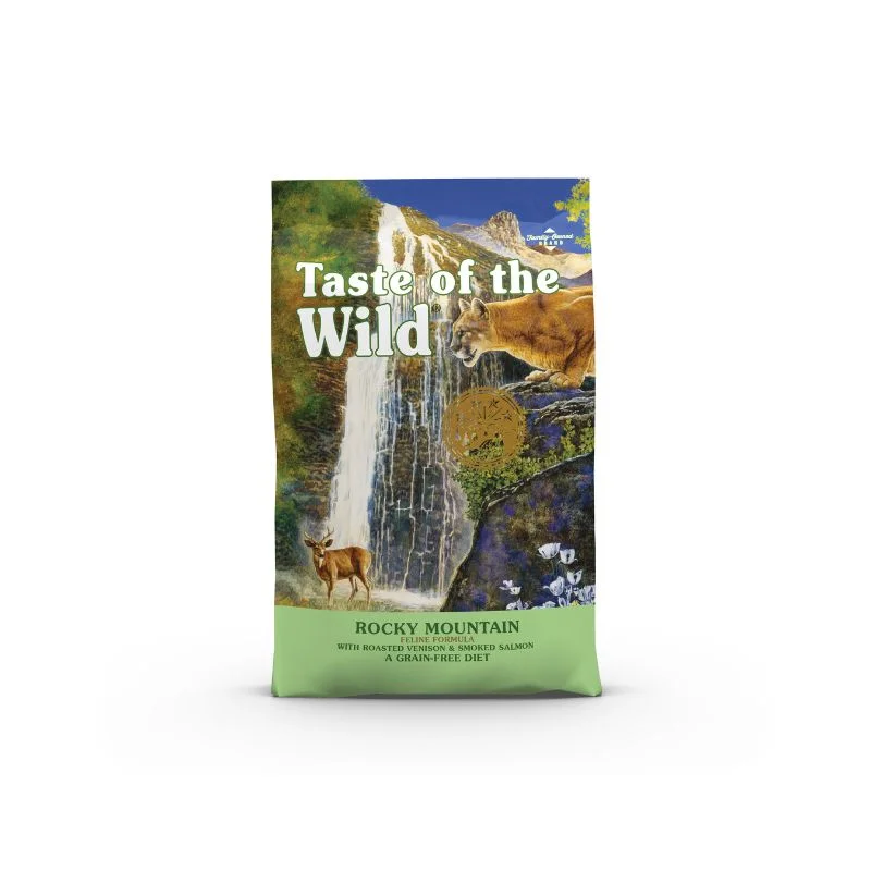 Taste of the Wild Grain Free Rocky Mountain Venison Salmon Dry Cat Food