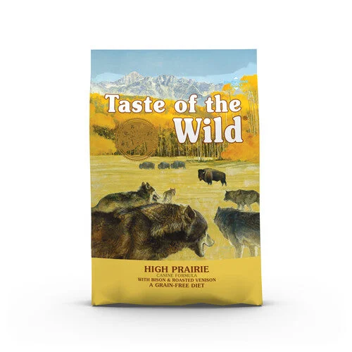 Taste of the Wild High Prairie Grain Free All Breeds Adult Dry Dog Food 12.2kg