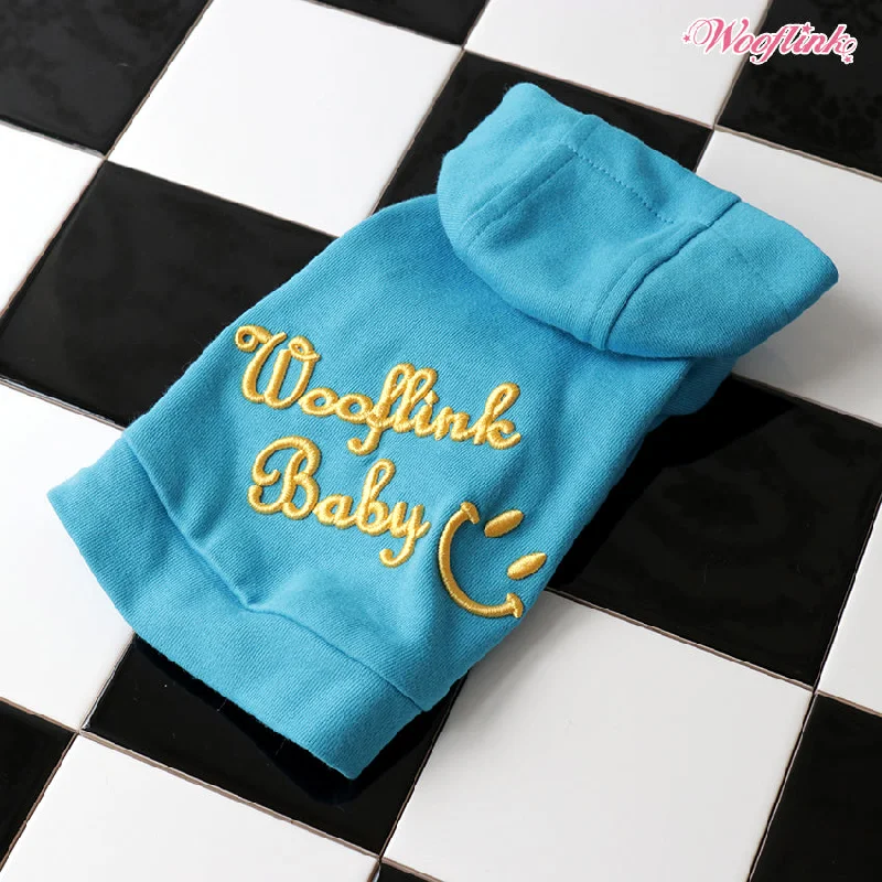 Wooflink Baby Hoodie - Blue