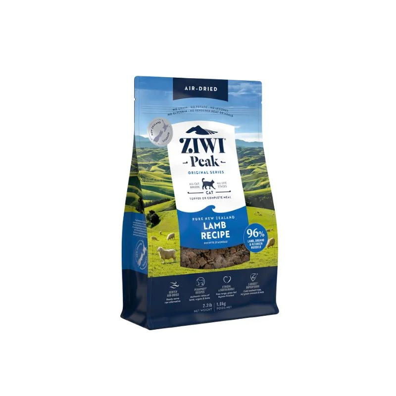 Ziwi Peak Air Dried Lamb Dry Cat Food 1KG