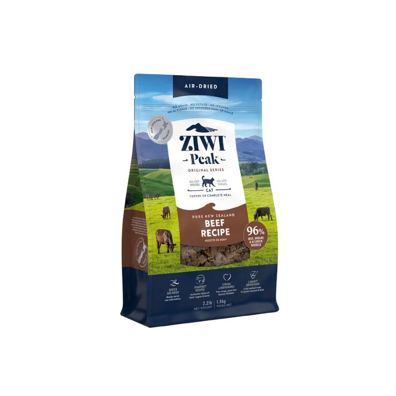 Ziwi Peak Air Dried Beef Dry Cat Food 1KG