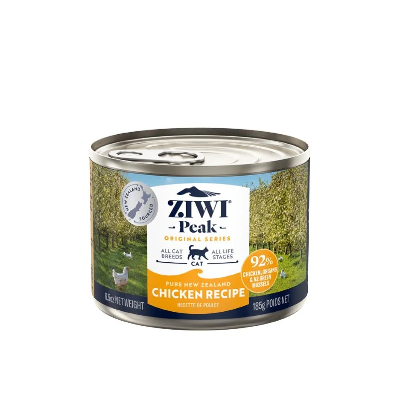 Ziwi Peak Wet Cat Food Chicken Canned 185G