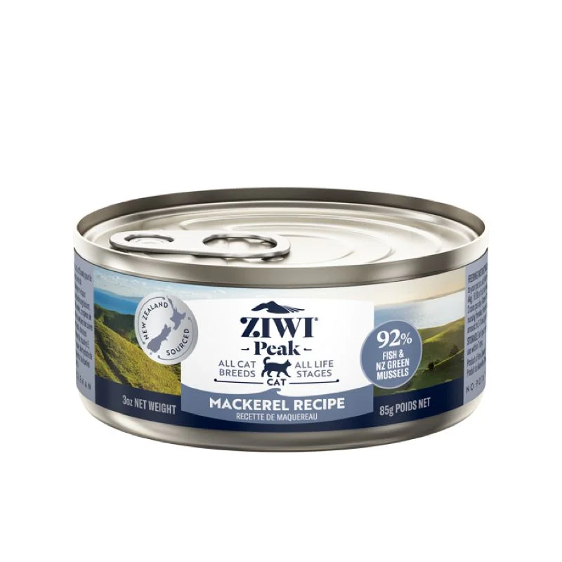 Ziwi Peak Wet Cat Food Mackerel Canned 85G