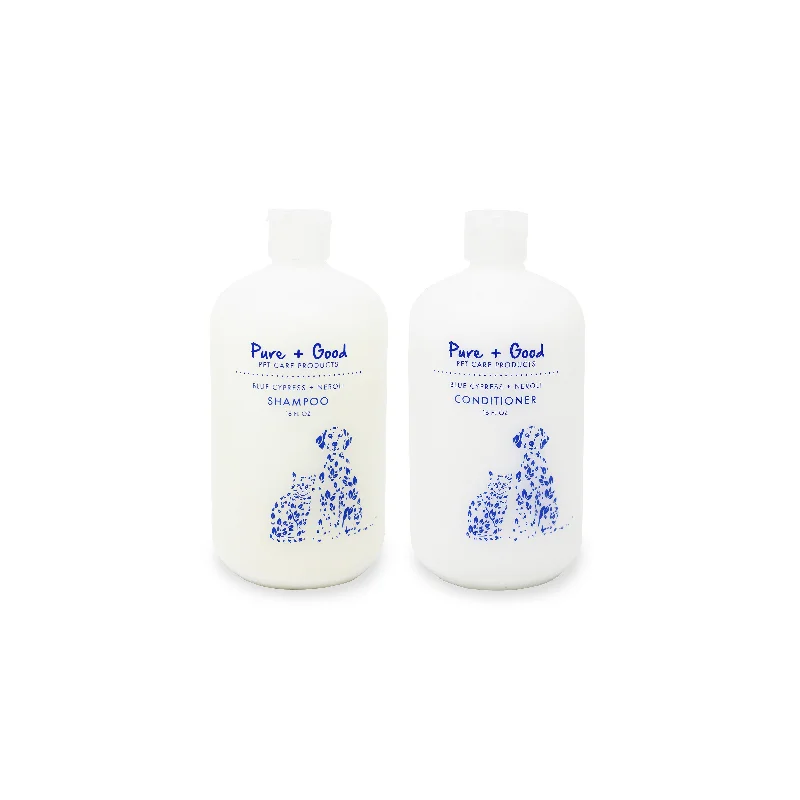 Blue Cypress + Neroli Shampoo & Conditioner Set