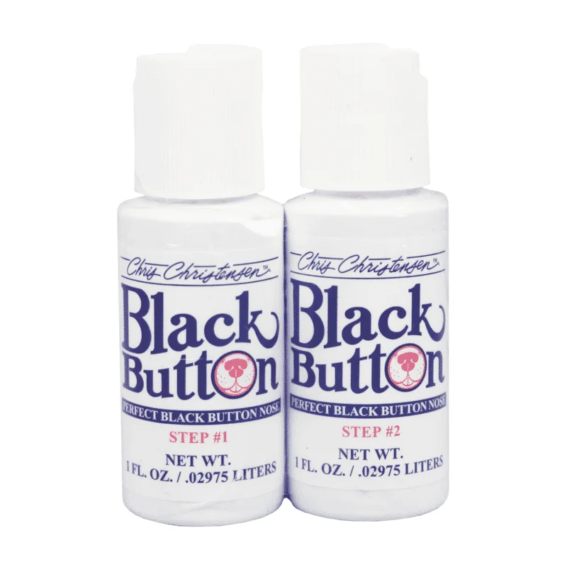 Chris Christensen Black Button, 2-1 oz.