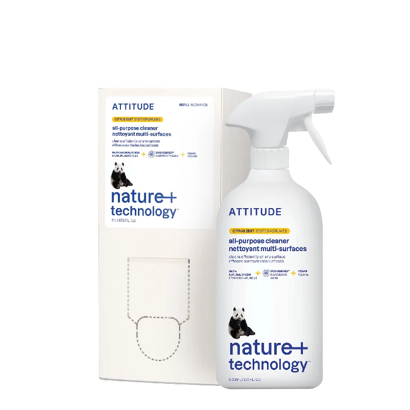 Duo All Purpose Cleaner - Bottle + Eco-Refill : Nature+