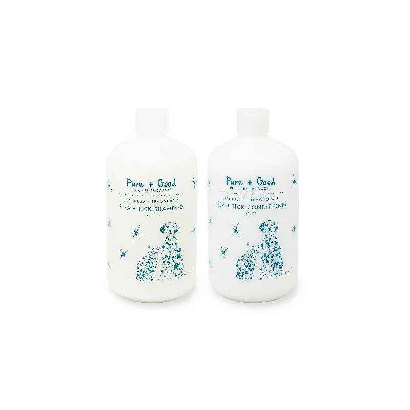 Flea + Tick Shampoo & Conditioner Set