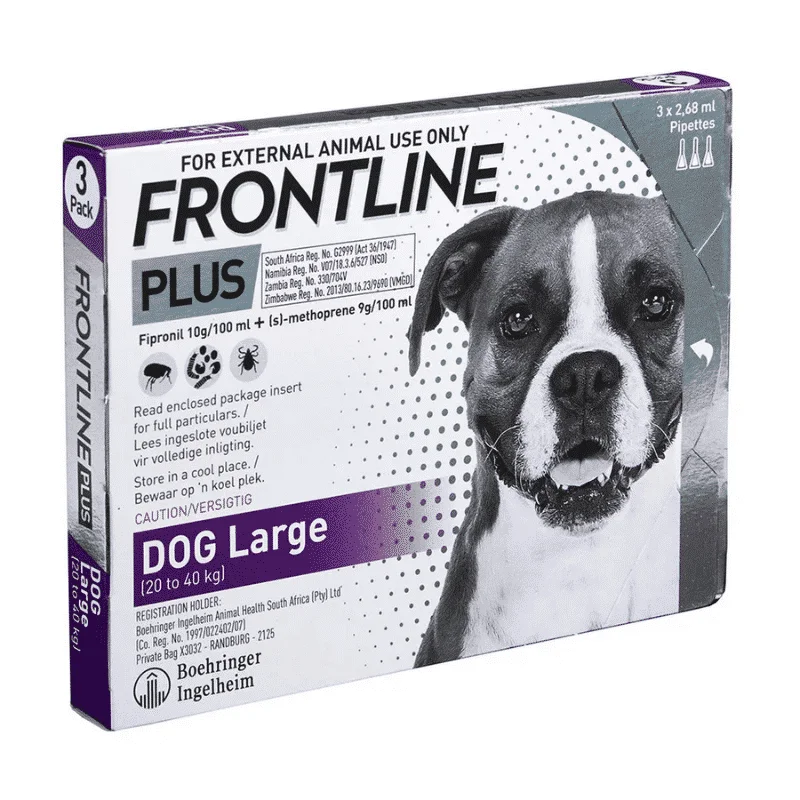 Frontline plus large dog 20-40kg