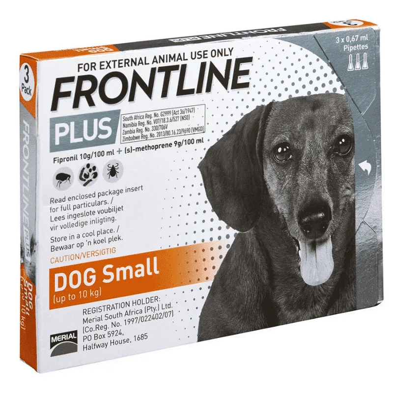 Frontline plus puppy and small dog <10kg