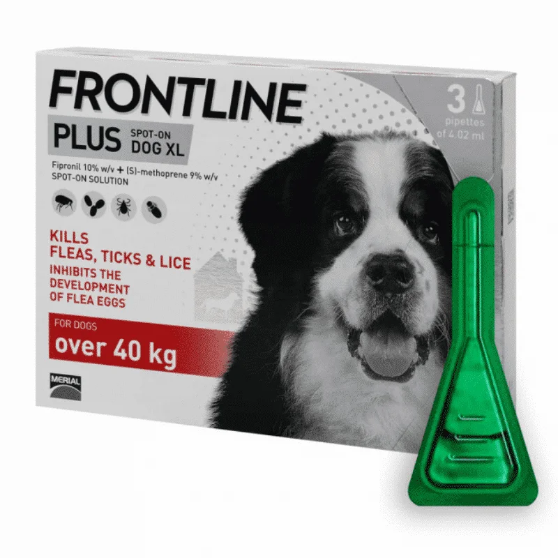 Frontline plus xlarge dog 40-60kg