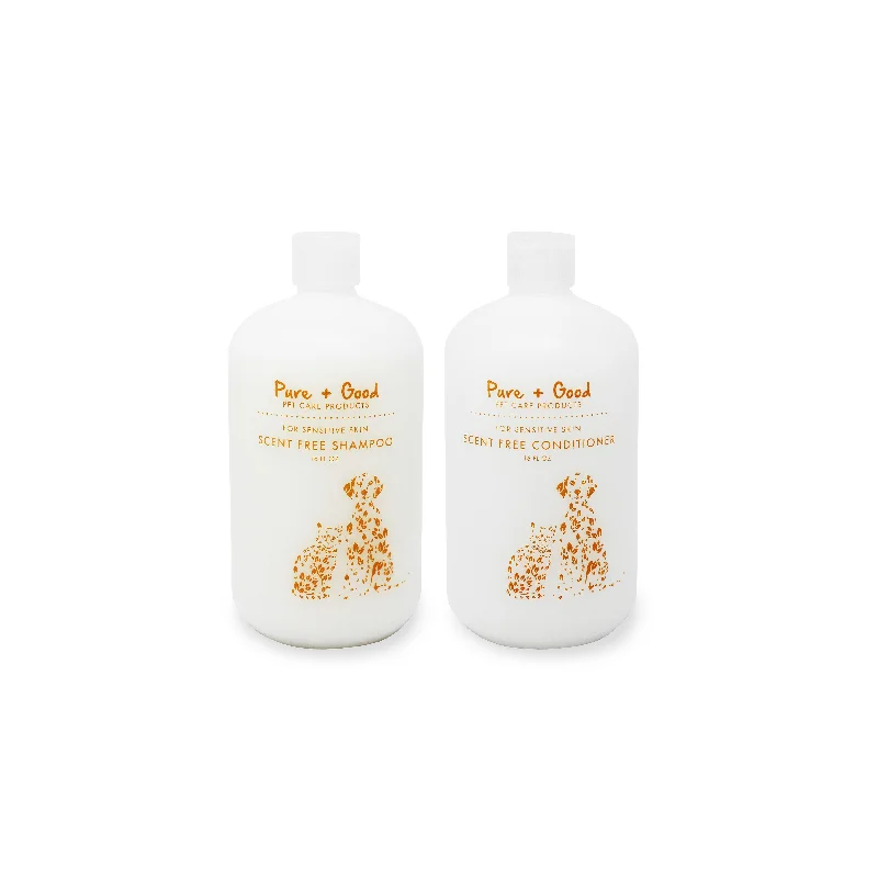 Scent Free Shampoo & Conditioner Set