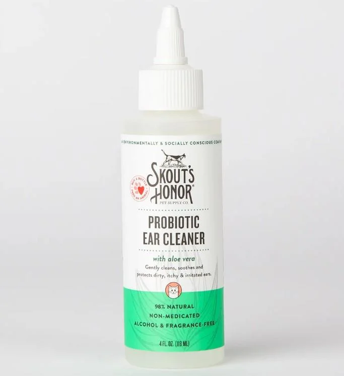 Skout's Honor Cat Probiotic Ear Cleaner 118ml