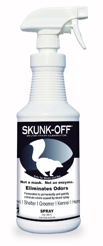 Skunk Odor Eliminator, 32 oz, Spray Trigger Bottle