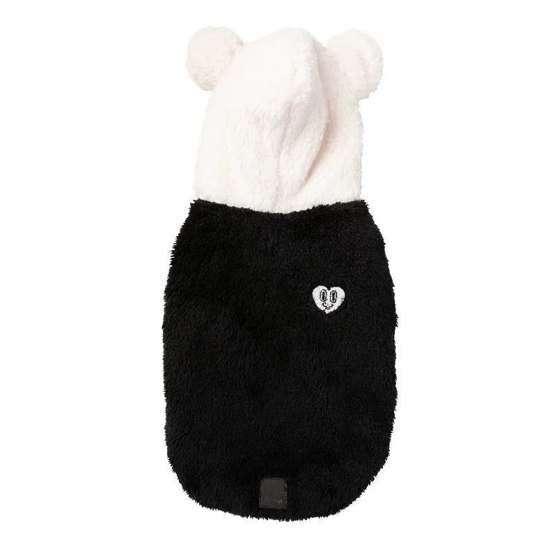 Fuzzyard Dog Apparel Winnie Hoodie Panda Size 1 XXSmall***