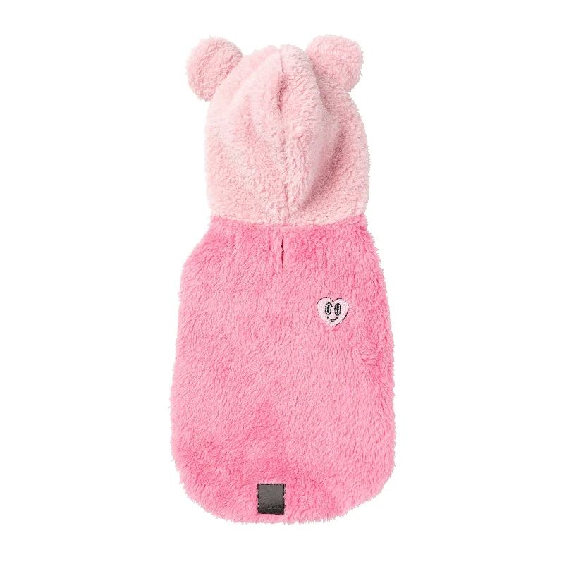 Fuzzyard Dog Apparel Winnie Hoodie Pink Size 1 XXSmall***